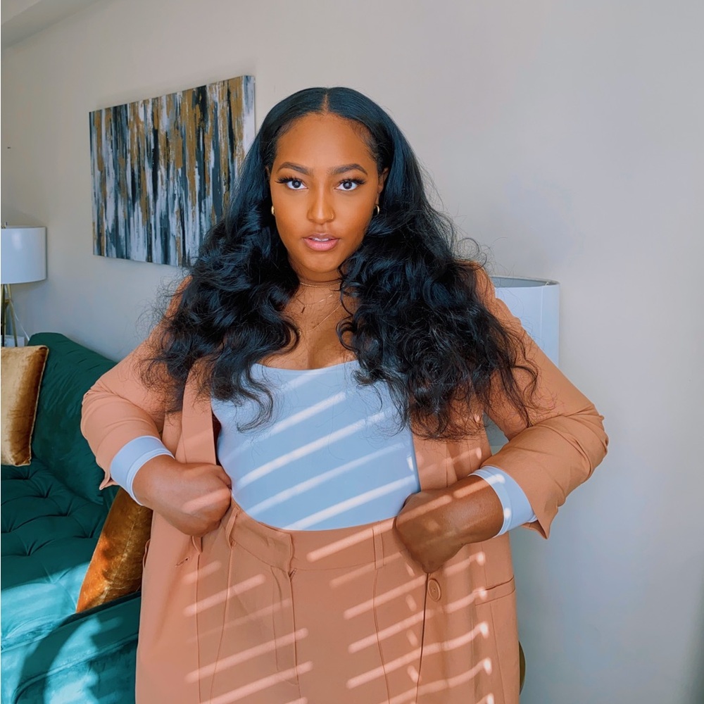 ASOS Peach Pantsuit Set